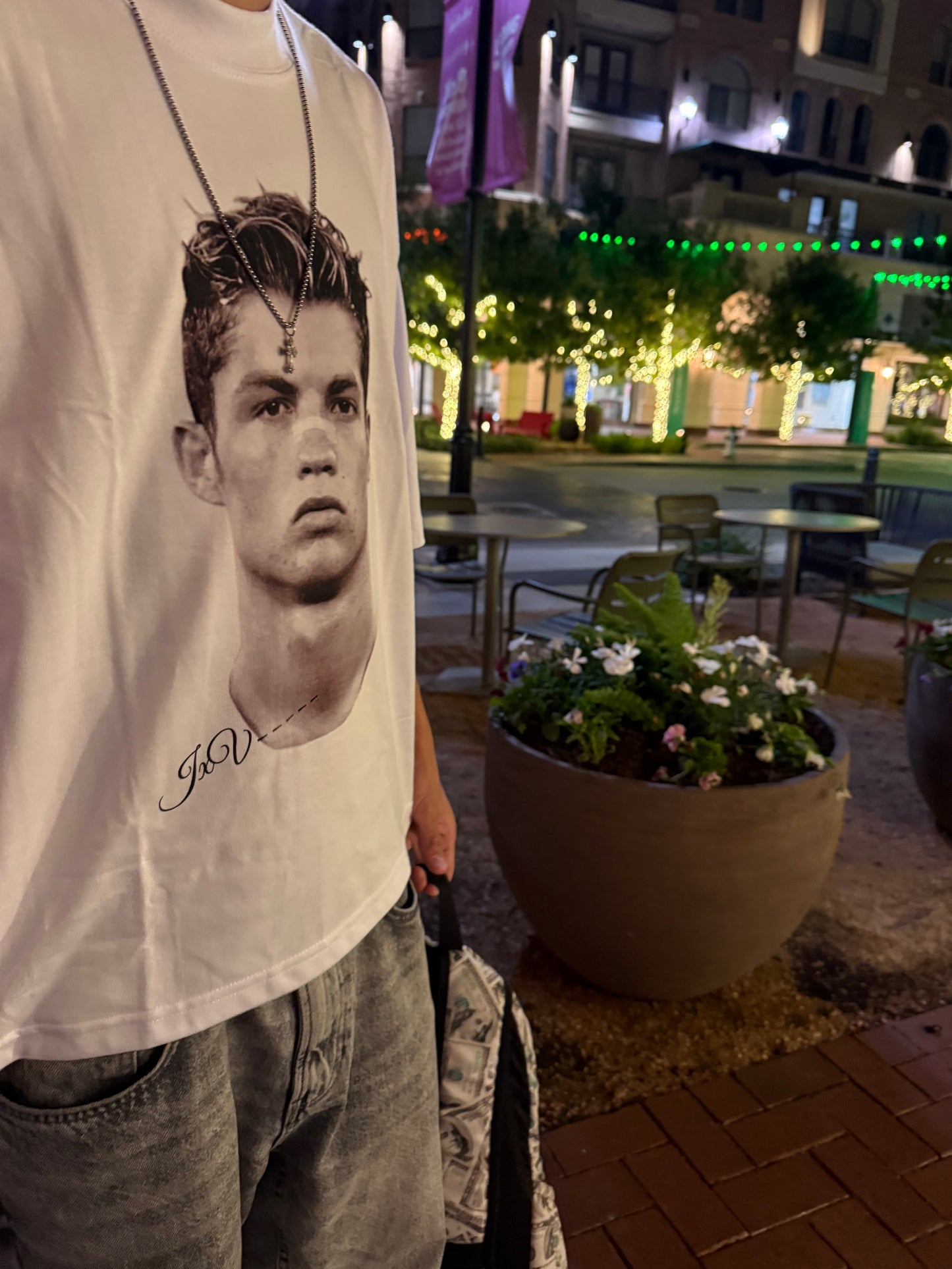 Camiseta Boxy Fit CR7