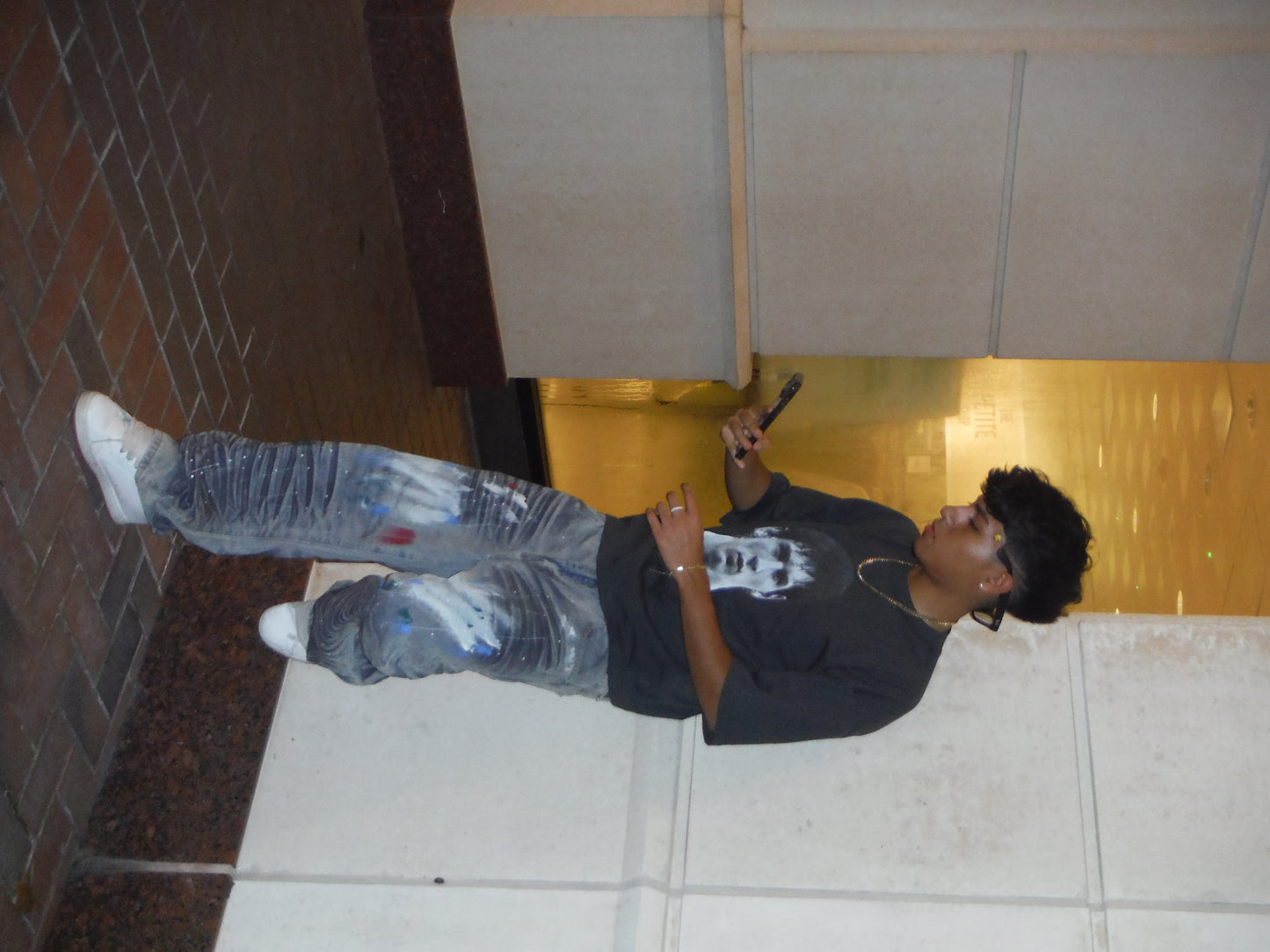 Camisa Boxy Fit Messi