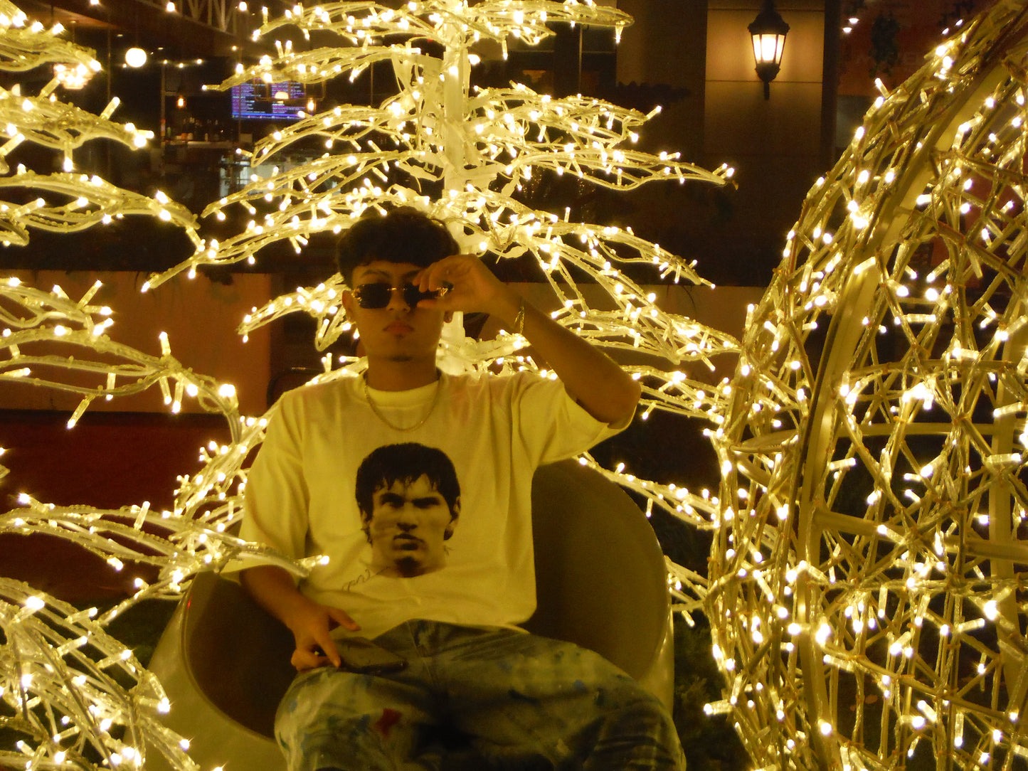 Camisa Boxy Fit Messi